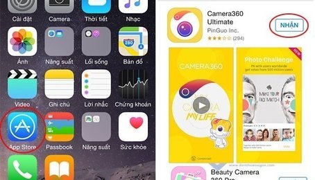 app chụp ảnh đẹp cho Iphone